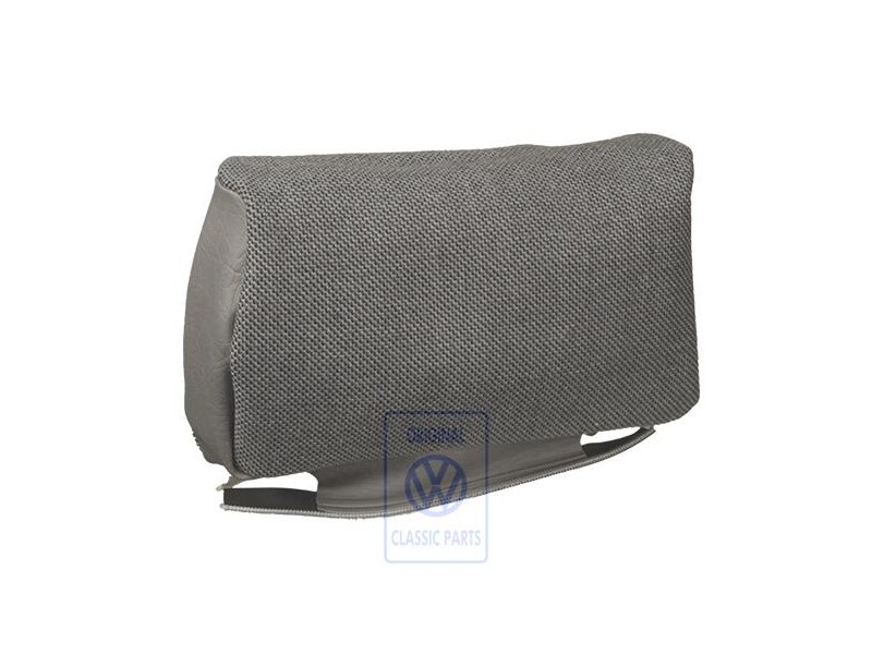 VW Originale Rivest. Poggiatesta Tessuto/Similpelle Grigio Nero - 171881921E YK1