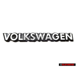VW Originale VOLKSWAGEN Posteriore Logo Emblema Scritta Bianco - 321853685C QK6