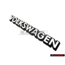 VW Originale VOLKSWAGEN Posteriore Logo Emblema Scritta Bianco - 321853685C QK6