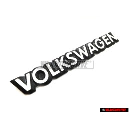 VW Originale VOLKSWAGEN Posteriore Logo Emblema Scritta Bianco - 321853685C QK6
