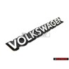 VW Originale VOLKSWAGEN Posteriore Logo Emblema Scritta Bianco - 321853685C QK6