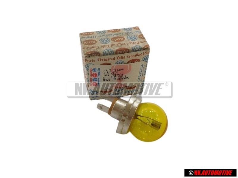 VW Originale Lampadina, Vetro Giallo - N 0177054