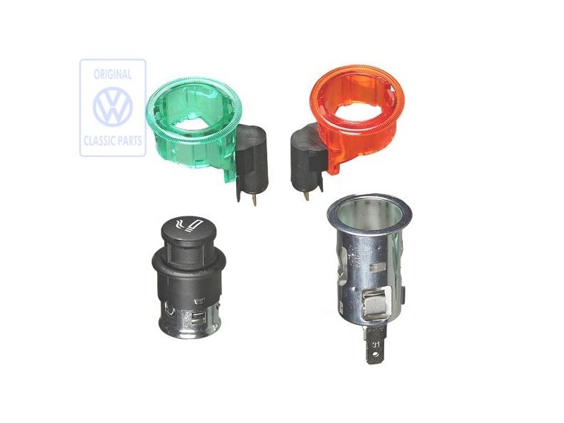 VW Originale Accendisigari Con Presa Di Corrente E Boccola Di Serr. 