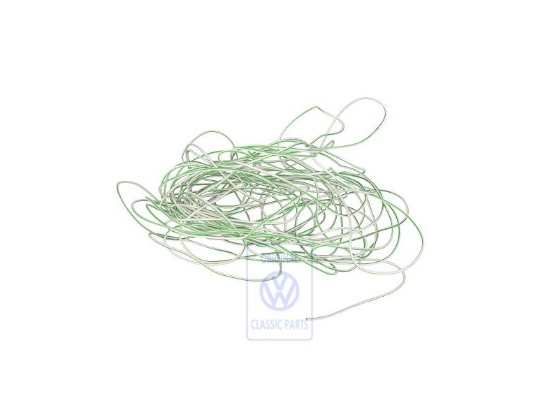VW Originale Cavo Resistenza Trasparente/ Verde In Rotoli - N 90012004