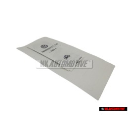 VW Originale V6 Posteriore Logo Emblema Scritta Cromo - 3B0853675C 739