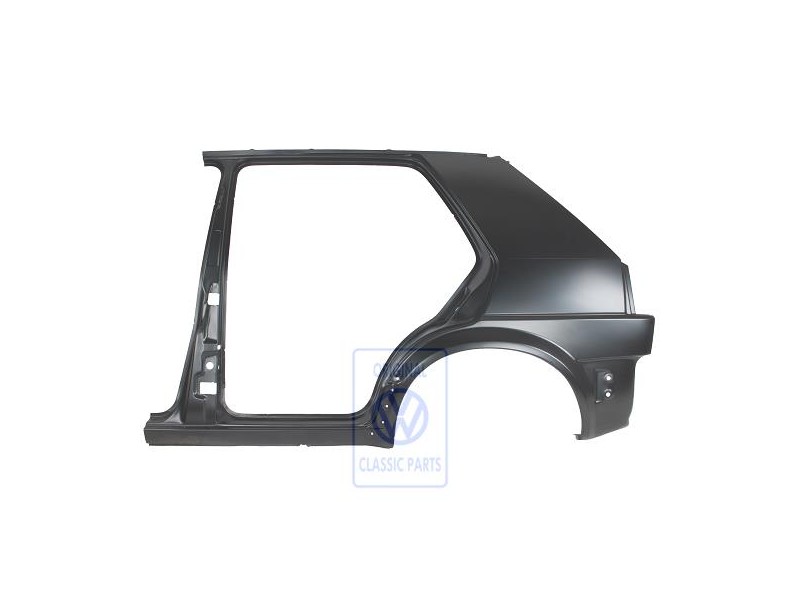 VW Originale Sezione - Fiancata Con Montante B - 193809837C