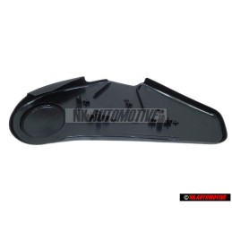 VW Originale Rivestimento Senza Foro Nero Satinato - 165881480B 01C