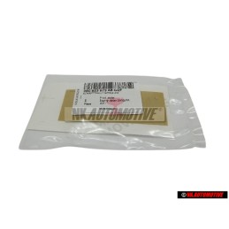 VW Originale TDI Posteriore Logo Emblema Scritta Cromo Rosso - 3B0853675ABGQF