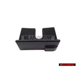VW Originale Cappuccio Di Copertura Nero Satinato - 357837090A 01C