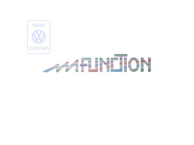 VW Originale Scritta Pellicola Verde/Blu - 191853431T Z25