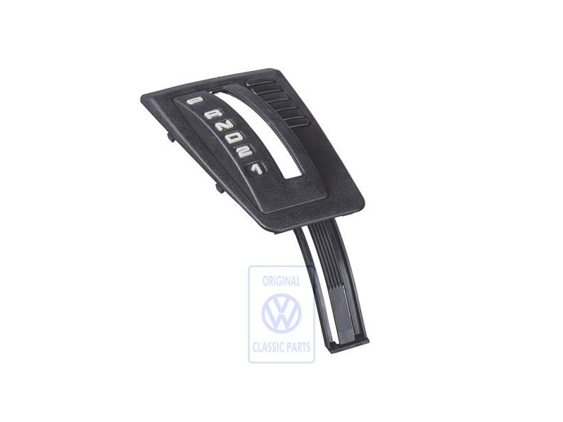 VW Originale Cornice Per Comando Marce Nero Satinato - 191863215 LN8