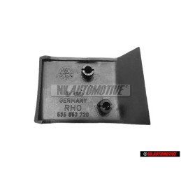 VW Originale Cappuccio Di Copertura Nero Satinato - 535853720 01C