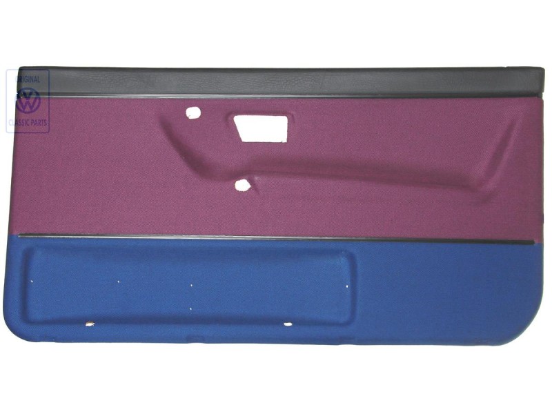 VW Originale Rivestimento Porta (Tessuto) Blu Viola - 191867012CEBMQ