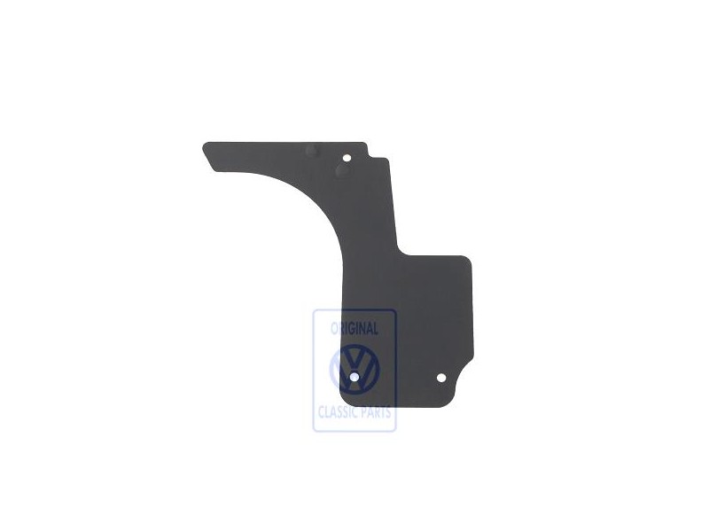 VW Originale Rivestimento Vano Bagagli Nero - 191867430F 8BM