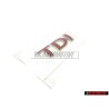 VW Originale TDI Posteriore Logo Emblema Scritta Rosso - 1J0853675ACGQF