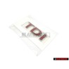 VW Originale TDI Posteriore Logo Emblema Scritta Rosso - 1J0853675ACGQF