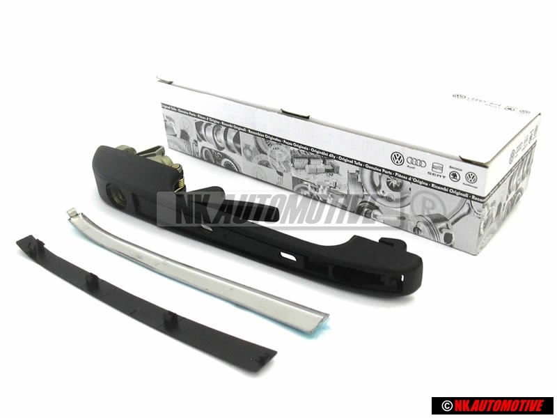 VW Classic Parts Maniglia Porta Esterna, Nera Senza Cilindro - 191837208