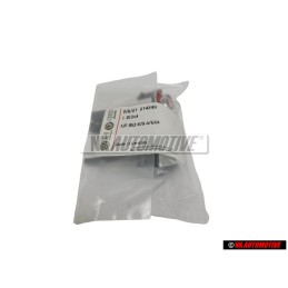 VW Originale V6 Fronte Logo Emblema Scritta Cromo Rosso - 1J5853679A GQF