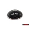 VW Originale 5-Velocità Pomelli Del Cambio Placca Emblema - 1K0711144H