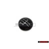 VW Originale 5-Velocità Pomelli Del Cambio Placca Emblema - 1K0711144H