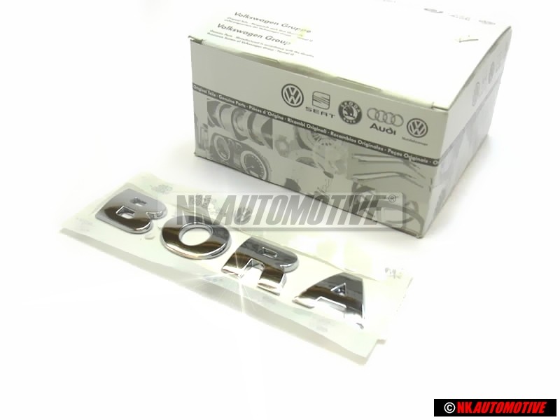 VW Originale BORA Posteriore Logo Emblema Scritta Cromo - 1J5853687 739
