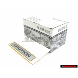 VW Originale 4MOTION Posteriore Logo Emblema Scritta Cromo - 5G0853675P AFG