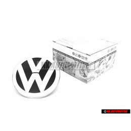 VW Originale Posteriore Logo Emblema Simbolo Cromo - 6C0853617