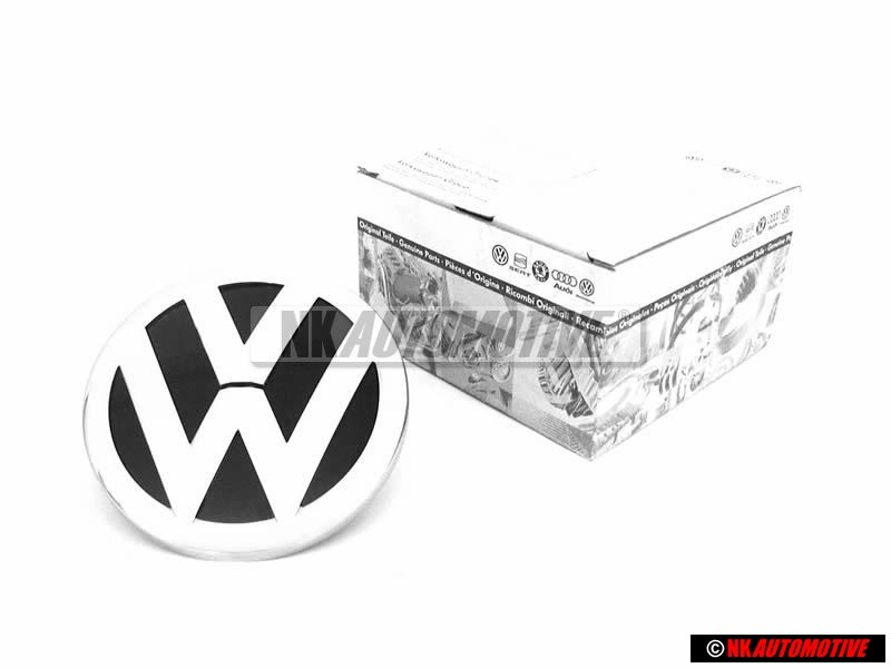 VW Originale Posteriore Logo Emblema Simbolo Cromo - 6C0853617