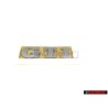 VW Originale GTI Posteriore Logo Emblema Scritta Cromo - 6R0853675E 739