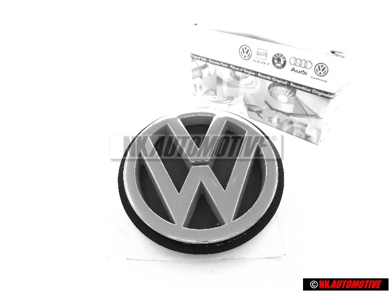 VW Originale Posteriore Logo Emblema Simbolo Cromo - 1H6853630B WV9