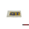 VW Originale GT Posteriore Logo Emblema Scritta Cromo Blu - 6R0853675S AFL