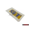 VW Originale GT Posteriore Logo Emblema Scritta Cromo Blu - 6R0853675S AFL