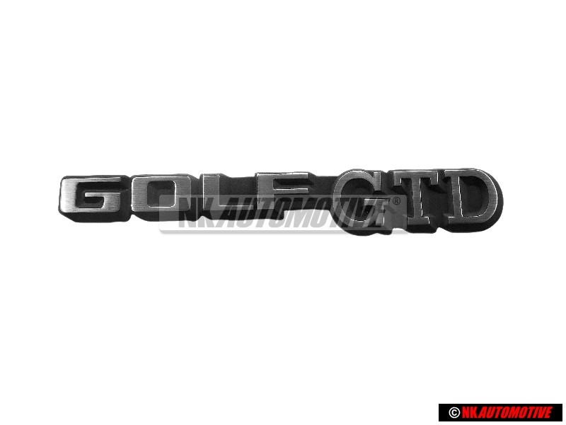 VW Originale GOLF GTD Posteriore Logo Emblema Scritta - 191853687D GX2