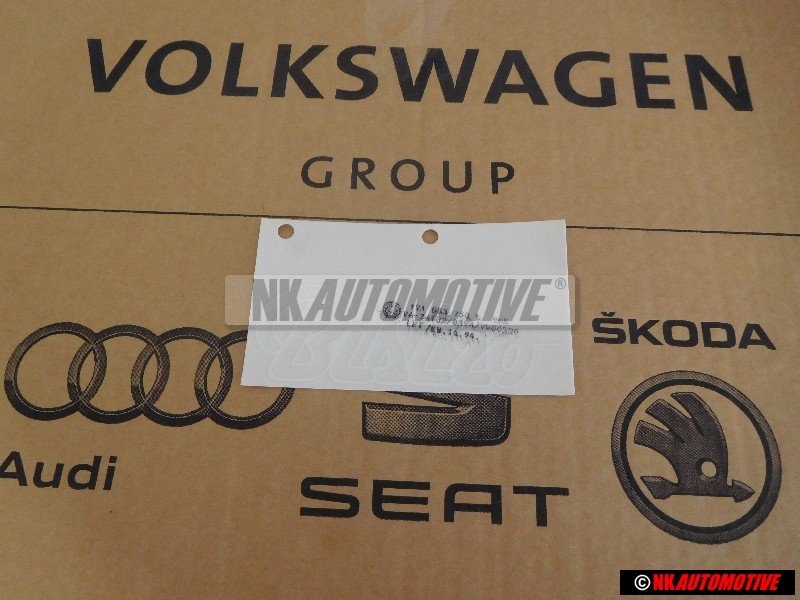 VW Originale Scritta Pellicola Bianco Alpino - 191853750E 90E