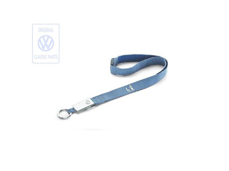 VW Originale Laccio Portachiavi Blu/Grigio - 211087610 AMW