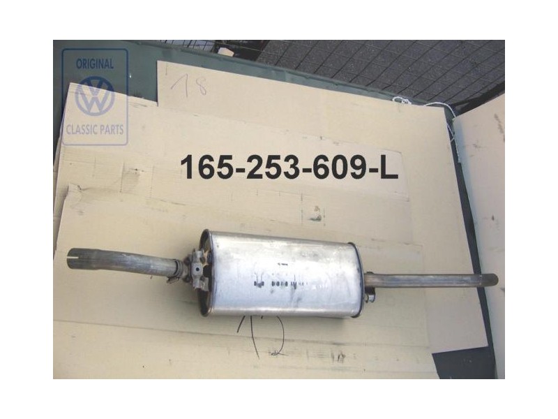 VW Originale Silenziatore Terminale - 165253609L