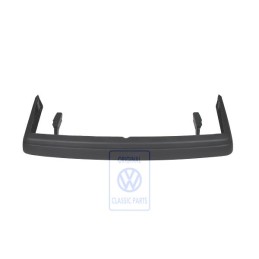VW Originale Paraurti Con Supporto E Rivestimento Grafite - 165807301 2BC
