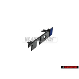 VW Originale TDI Fronte Logo Emblema Scritta Cromo Blu - 701853679A HCE