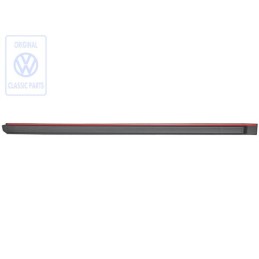 VW Originale Modanatura Per Porta Nero Satinato/Rosso Marte - 165853516 QS2