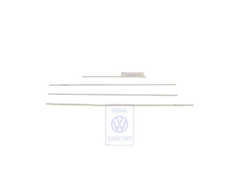 VW Originale Striscia Ornam. Per Parafango Porta Fiancata - 193898524B 6ZK