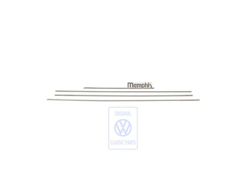 VW Originale Striscia Ornam. Per Parafango Porta Fiancata - 193898525C 3ZZ