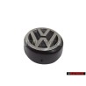 VW Originale Posteriore Logo Emblema Simbolo Argento Spazzolato - 327853601