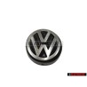 VW Originale Posteriore Logo Emblema Simbolo Argento Spazzolato - 327853601