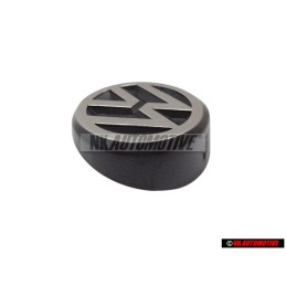 VW Originale Posteriore Logo Emblema Simbolo Argento Spazzolato - 327853601