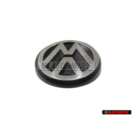 VW Originale Posteriore Logo Emblema Simbolo Argento Spazzolato - 327853601