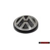 VW Originale Posteriore Logo Emblema Simbolo Argento Spazzolato - 327853601