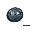 VW Originale Posteriore Logo Emblema Simbolo Argento Spazzolato - 327853601