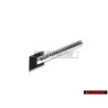 Audi Originale SUPERCHARGED Lato Logo Emblema Simbolo Nero Cromo - 4F0853601