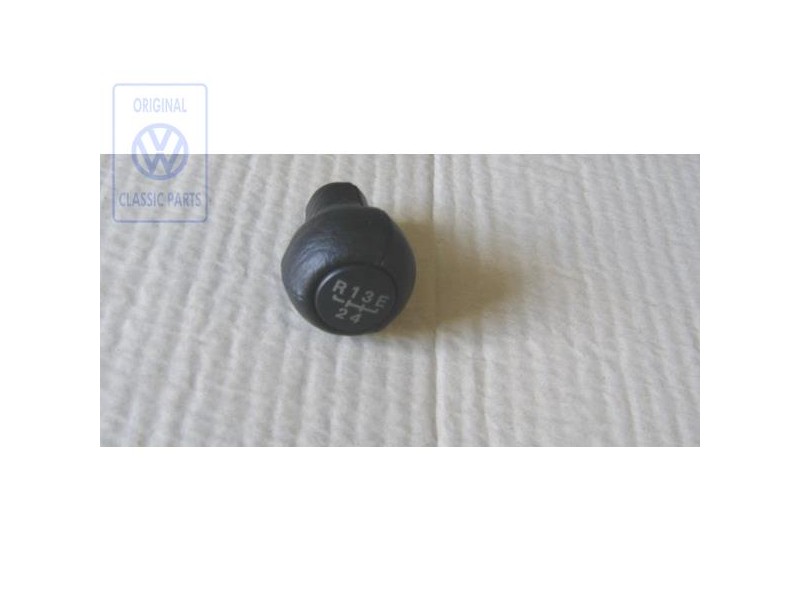 VW Originale Pomello Leva Cambio Nero Satinato - 191711141C 01C