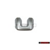 VW Originale Volante Placca Logo Emblema Simbolo Alluminio - 1K8419685 3Q7
